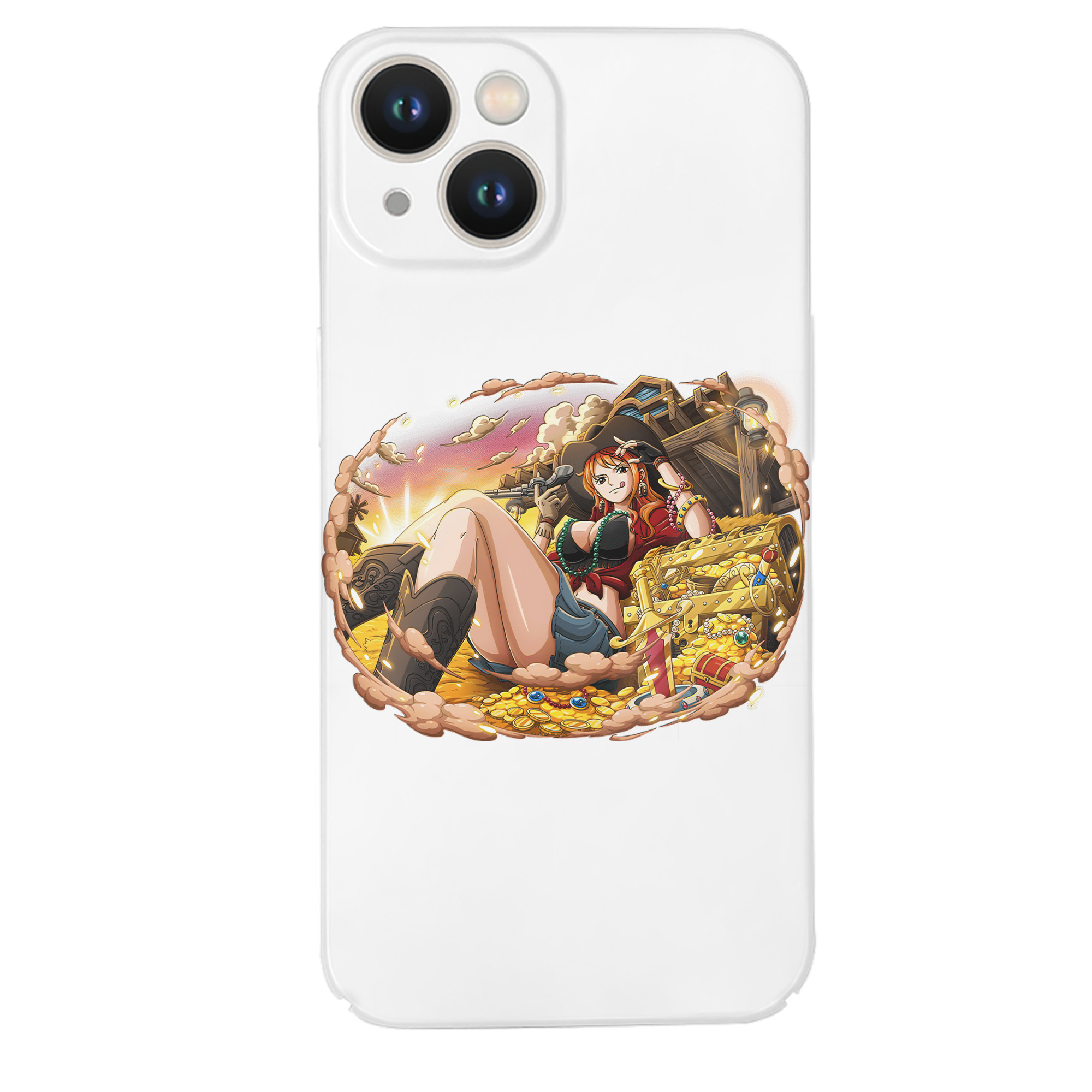 （画像用） ワンピース ナミ ONE PIECE Nami 【iPhone 14シリーズ対応】ハードケース
